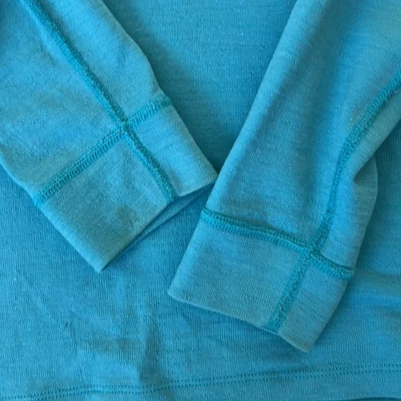 Ibex merino wool quarter zip pullover long sleeve - Picture 2 of 6